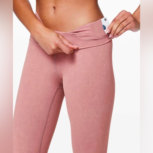 Lululemon Wunder Under High-Rise Tight *Snow Washed 28" Washed Vintage Mauve 4 - Picture 3 of 8